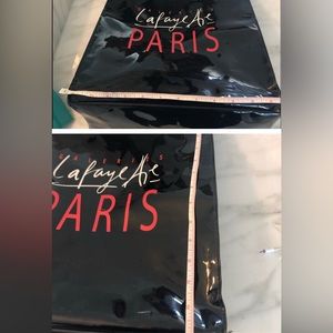 2 la Fayette Paris signature shopping bags OBO